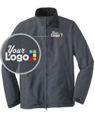 Port Authority Challenger Custom Jacket, color: Steel Grey/True Black