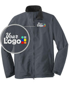 Port Authority Challenger Custom Jacket, color: Steel Grey/True Black