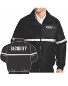 Port Authority Challenger Security Titled Jacket, color: Black/Reflective Grey