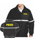 Port Authority Challenger Police Titled Jacket, color: Black/Gold