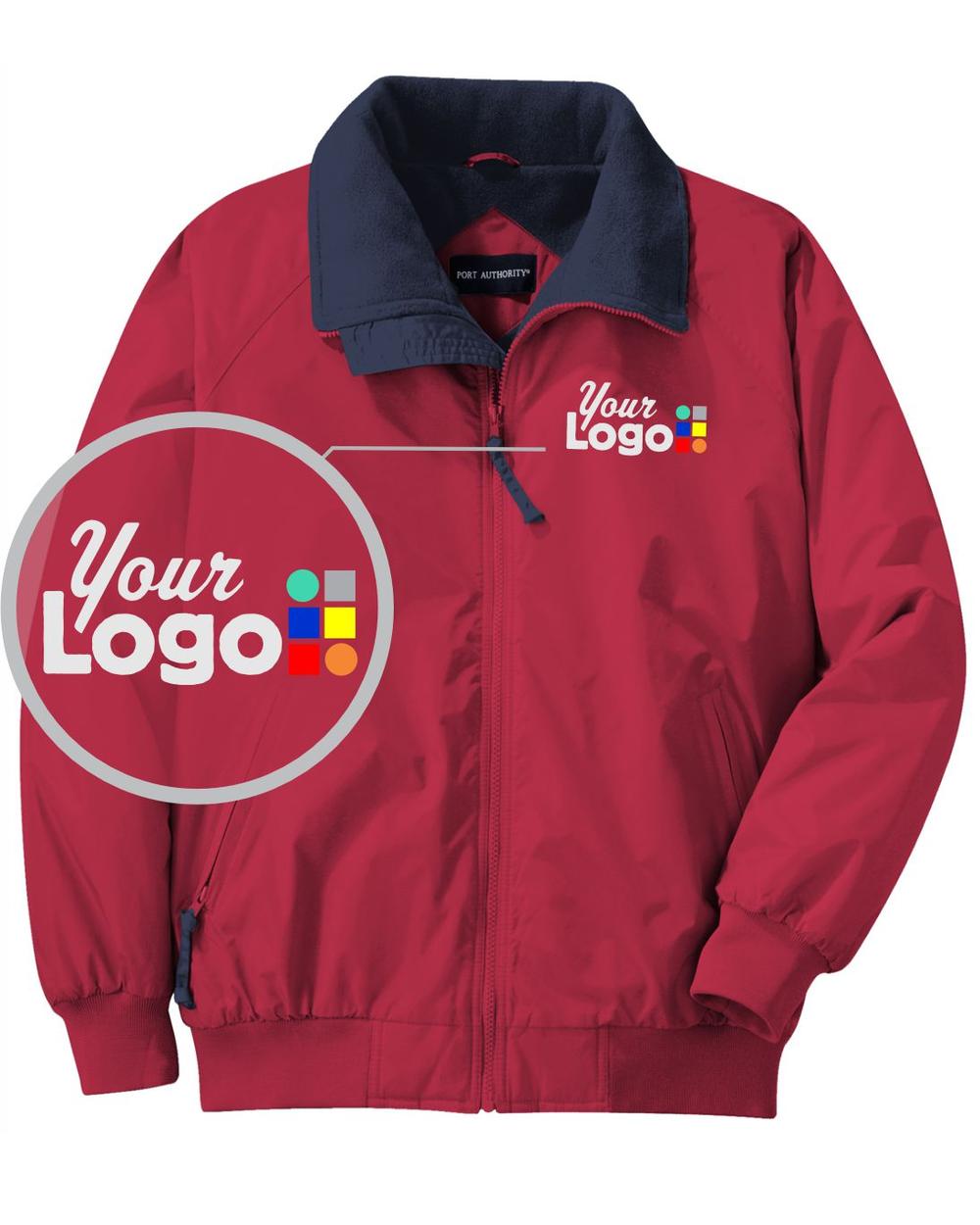 Port Authority Challenger Custom Jacket, color: True Red/True Navy