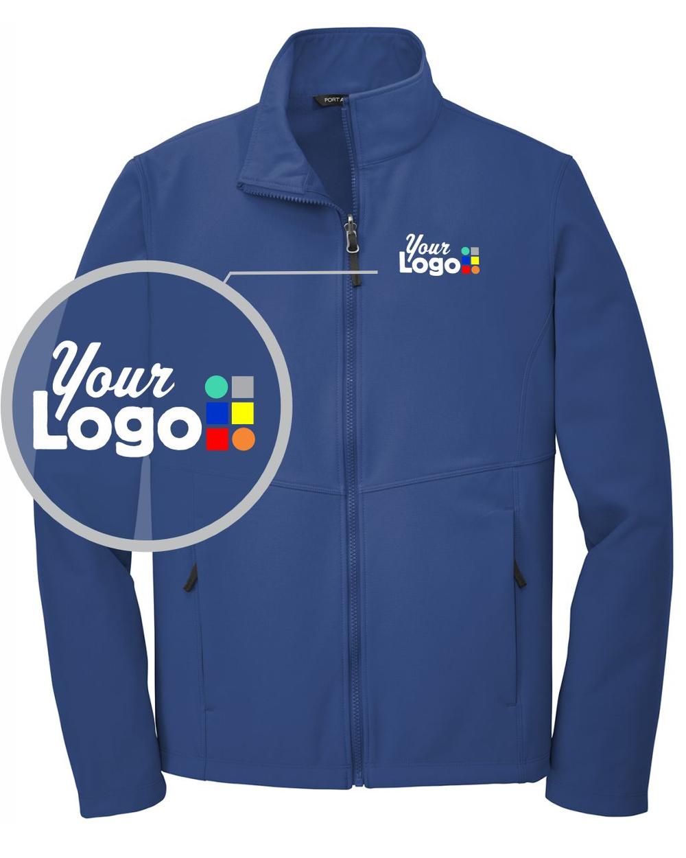 Port Authority Collective Soft Shell Custom Jacket, color: Night Sky Blue