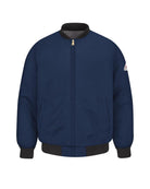 Bulwark Team Excel Flame Resistant Jacket, color: Navy