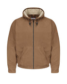 Bulwark Brown Duck Hooded Excel Flame Resistant Jacket, color: Brown Duck