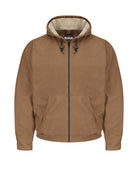Bulwark Brown Duck Hooded Excel Flame Resistant Jacket, color: Brown Duck