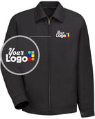 RedKap Slash Pocket Work Custom Jacket, color: Black