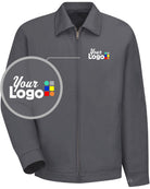 RedKap Slash Pocket Work Custom Jacket, color: Charcoal