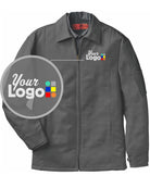 RedKap Perma-Lined Panel Custom Jacket, color: Charcoal