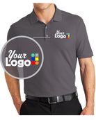 Port Authority S/S Core Classic Pique Custom Golf Shirt, color: Graphite
