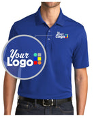 Port Authority S/S DryZone UV MicroMesh Custom Golf Shirt, color: True Royal