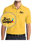 Port Authority S/S DryZone UV MicroMesh Custom Golf Shirt, color: Sunburst Yellow