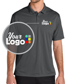 Port Authority S/S Wearever Performance Pique Custom Golf Shirt, color: Storm Grey