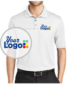 Port Authority S/S Fine Jacquard Custom Golf Shirt, color: White