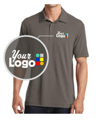 Port Authority S/S Cotton-Touch Performance Custom Golf Shirt, color: Grey Smoke