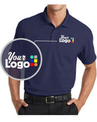 Port Authority S/S DryZone Grid Custom Golf Shirt, color: True Navy