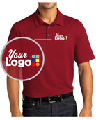 Port Authority S/S City Stretch Custom Golf Shirt, color: Garnet