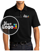 Port Authority S/S City Stretch Custom Golf Shirt, color: Black