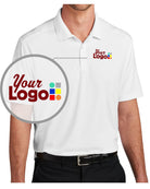 Port Authority S/S City Stretch Flat Custom Golf Shirt, color: White