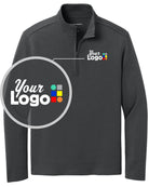 Port Authority Breakwater 1/4 Zip Custom Pullover, color: Grey Steel