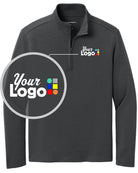 Port Authority Breakwater 1/4 Zip Custom Pullover, color: Grey Steel