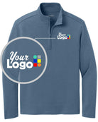 Port Authority Breakwater 1/4 Zip Custom Pullover, color: Dusk Blue