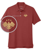Port Authority S/S C-Free Blend Syria's New Eagle Golf Shirt, color: Garnet