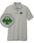 Port Authority S/S C-Free Blend Syria's New Eagle Golf Shirt, color: Deep Smoke Heather