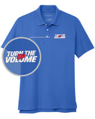Port Authority S/S C-Free Blend Turn The Volume Up Golf Shirt, color: True Blue
