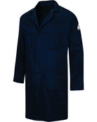 Bulwark Concealed Sanp-front Excel Flame Resistant Coat, color: Navy