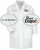 RedKap Staff Custom Medical Coat, color: White