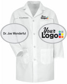 RedKap Staff Custom Medical Coat, color: White