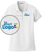 Port Authority S/S Core Classic Pique Custom Golf Shirt, color: White