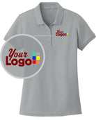 Port Authority S/S Core Classic Pique Custom Golf Shirt, color: Gusty Grey