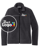 Port Authority Ultra Warm Brushed Fleece Custom Jacket, color: Graphite/Deep Black