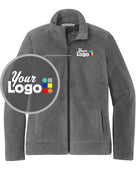 Port Authority Ultra Warm Brushed Fleece Custom Jacket, color: Gusty Grey/Sterling Grey