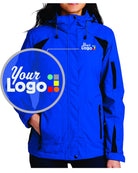 Port Authority All-Season II Custom Jacket, color: Snorkel Blue/Black