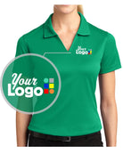 Sport-Tek S/S Dri-Mesh Custom Golf Shirt, color: Kelly Green