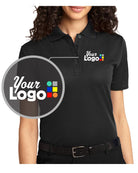 Port Authority S/S DryZone Ottoman Custom Golf Shirt, color: Black