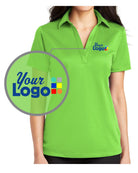 Port Authority S/S Silk Touch Custom Golf Shirt, color: Lime