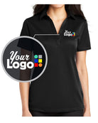 Port Authority S/S Silk Touch Custom Golf Shirt, color: Black