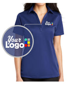 Port Authority S/S Silk Touch Performance Custom Golf Shirt, color: Royal