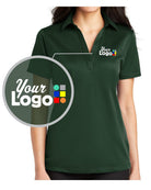 Port Authority S/S Silk Touch Custom Golf Shirt, color: Dark Green