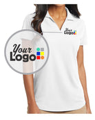 Port Authority S/S DryZone Grid Custom Golf Shirt, color: White