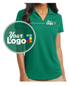 Port Authority S/S DryZone Grid Custom Golf Shirt, color: Jewel Green