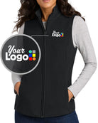 Port Authority C-FREE Fleece Custom Vest, color: Deep Black