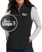 Port Authority C-FREE Fleece Custom Vest, color: Deep Black