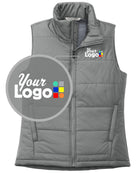 Port Authority Puffer Custom Vest, color: Shadow Grey