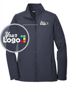 Port Authority Collective Soft Shell Custom Jacket, color: River Blue Navy