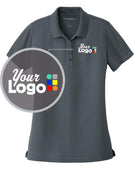 Port Authority S/S DryZone UV MicroMesh Custom Golf Shirt, color: Graphite