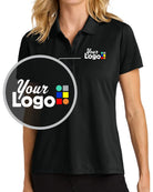 Port Authority S/S Wearever Performance Pique Custom Golf Shirt, color: Deep Black